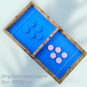 لعبة خشبية ترفيهية مصممة خصيصًا لتنمية التركيز، الانتباه، والمهارات مقاس 60*30 سم مصنوعة من خشب عالي الجودة