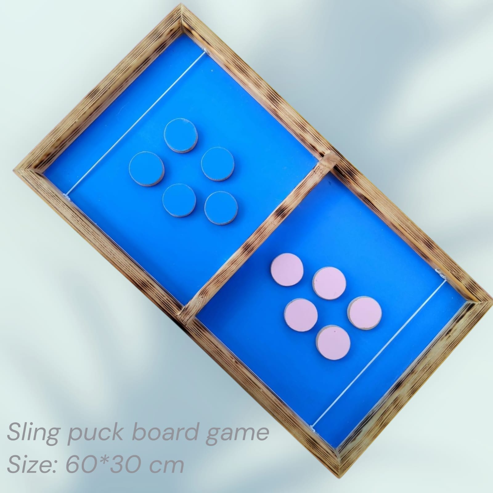 لعبة خشبية ترفيهية مصممة خصيصًا لتنمية التركيز، الانتباه، والمهارات مقاس 60*30 سم مصنوعة من خشب عالي الجودة